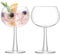 LSA International Gin Balloon Glass 420 ml Clear | Set of 2 | Mouthblown and Handmade Glass | GN03