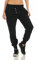 DANAEST Damen Freizeithose Sporthose Sweat Pants lang (623), Grösse:L / 40, Farbe:Schwarz