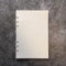 Nachfüllpapier/Lose Blätter für 8,5 Zoll A5 6-Loch-Abdeckung Runder Ringansicht Binder Aktenordner (A5 Paper Refill-Dotted, 1 Package)