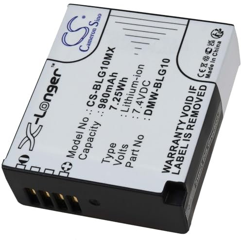 Akku für Leica Typ BP-DC15, 7,4V, Li-Ion