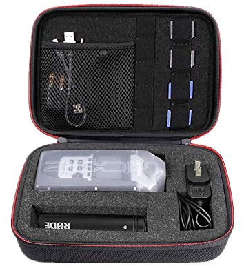 Yuhtech Travel Étui de Transport pour Zoom H1, H2N, H5, H4N, H6, F8, Q8 Enregistreur Audio