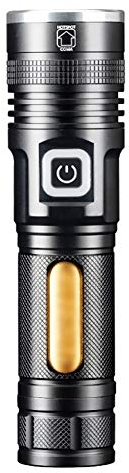Led Torch LED Flashlights 20000 High Lumens Super Bright Zoomable 5 Modes, for Camping/Hiking/Hunting/Indoor (Batteries Included)