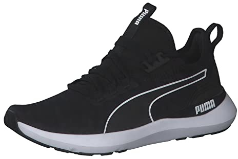 PUMA Damen Pure XT WN's Gymnastikschuh, Black White, 38.5 EU