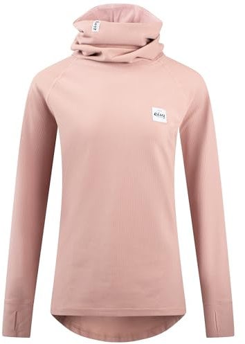 Eivy Damen Icecold Gaiter Rib Top Yoga Shirt, Faded Woodrose, L EU