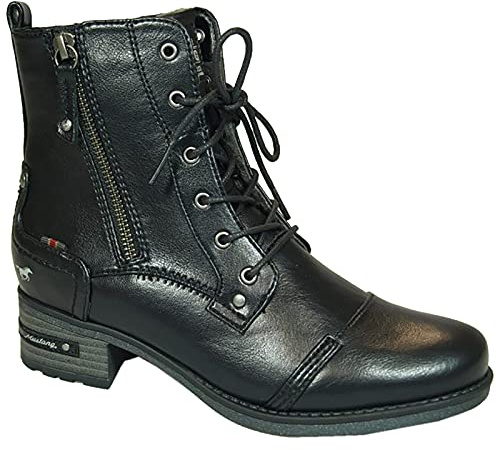 MUSTANG Damen Stiefelette Schwarz EU 45