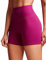 CRZ YOGA Butterluxe Damen Radlerhose Kurze Sporthose High Waist Yoga Sommer Shorts Laufshorts Fitness Hose - 10cm Magenta Violett 36