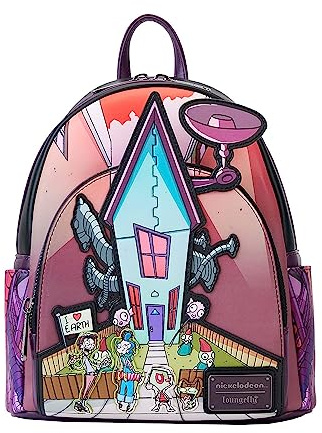 Loungefly Nickelodeon Invader Zim Secret Lair Mini-Rucksack