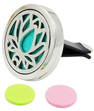 Vaguelly Clip Auto Luft Parfüm Diffusor Clip Auto Vent Medaillon Diffusor Für Auto Zufällige Farbe