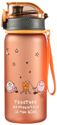 Jack Wolfskin SMILEYWORLD BOTTLE 0.5 digital orange One Size