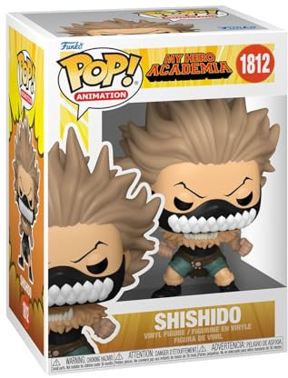 Funko POP! Animation: My Hero Academia (MHA) - Shishido | Official Anime Merch - Collectable Vinyl Figurine for Shelf Display - Birthday Gift Idea for Fans and Collectors