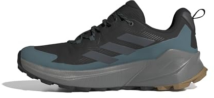 adidas Terrex Trailmaker 2 Gore-Tex Hiking Shoes, Scarpe da Trekking Uomo, Core Black/Grey Six/Preloved Teal, 42 EU