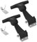 EXLECO 2X Supporti Elastici per Cofano in Gomma Chiusura a Scatto Flessibile Chiusura in Acciaio a T Fibbia Elastica di Assorbimento Ganci per Chiusura Cofano Accessori per Scatola Motore Cassetta