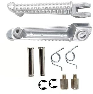Repose-Pieds Repose-Pieds Avant pour Yam&aha YZF R1 R1M R25 R6 R6S MT-01 MT-03 MT-07 MT-09, pédale