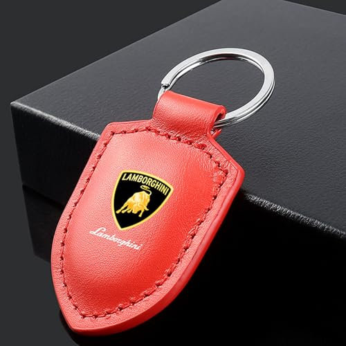 ZGNBKLS Schlüsselanhänger für Lamborghini Aventador Urus Huracan Gallardo Murcielago Reventon, Robust und langlebig Schlüsselanhänger Auto Autoschlüssel Zubehör,B
