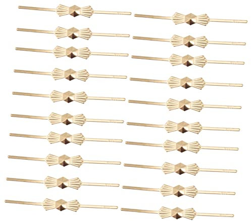 ULTECHNOVO 200stücke Kronleuchter-verbindungsstücke Aus Metall Fliege-clips Für Kristallleuchten Deckenleuchten-zubehör Einfarbig Installieren Entfernen