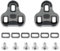 Fahrrad-Cleats Kompatibel mit Look Keo Bike Pedal, 3-Loch Grip Blade 2 Max Carbon Classic Cleats(Grau 4.5°), Fahrrad Stollen Schuhplattenset, für Rennrad, Radrennen, Wettkampfradfahren