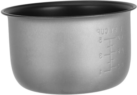 INOOMP Olla Interior Antiadherente de Olla Arrocera Reemplazo Cocina Eléctrica Preparar Arroz y Pasteles
