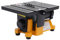 Mini scie de table 90 W - Scie circulaire de table - Pour bricolage du bois, du métal, du modélisme - 4500 tr/min - Avec lames de scie - Profondeur de coupe : 15 mm - Idéal pour le travail du bois