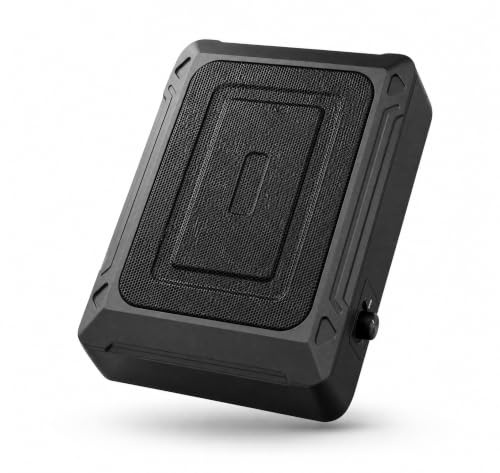 Realdio Subwoofer Attivo Sottosedile 1000W, Ultrapiatto e Compatto | Amplificatore Integrato, Struttura Salvaspazio per Auto e Camion, Bassi Potenti durante Musica, Guida Quotidiana e Viaggi