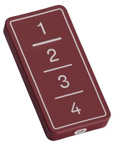 Télécommande universelle facile PRO : copieur multifréquence 433-868 MHz pour portail et garage, 4 touches programmables, prend en charge le code roulant et le code fixe, conception robuste (PRO