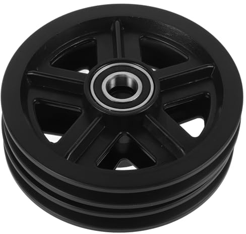 Roulettes de Portail Coulissant, Poulies Pom 1 Paire, 14,5mm | Rail, Guidage Stable, Forte Résistance, pour Fenêtres et Tiroirs, Mobilier, Usage Intérieur
