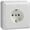 Elso 505414 1fach 16A RENOVIERUNG reinweiss Steckdose, 250 V
