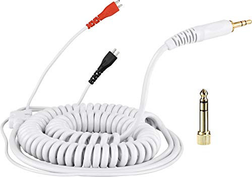 Zomo DeLuxe HD 25 40180-CWD35 Cable Spiral/White 3.5 m