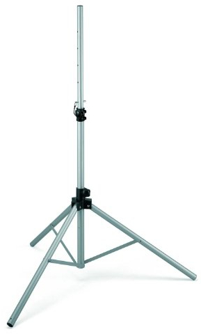 Microelectronic 360016 Stahl Deluxe Camping Dreibeinstativ für Satellitenantennen (1 Stück, Durchmesser bis 80 cm)