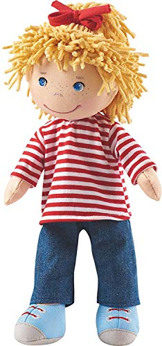 Haba 302642 - Puppe Conni, 30 cm, hübsche Weich- und Stoffpuppe der beliebten Figur ab 18 Monaten, mit Kleidung, für alle Fans