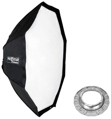 proxistar Octagon Softbox PRO 95 cm für Multiblitz V-Bajonett