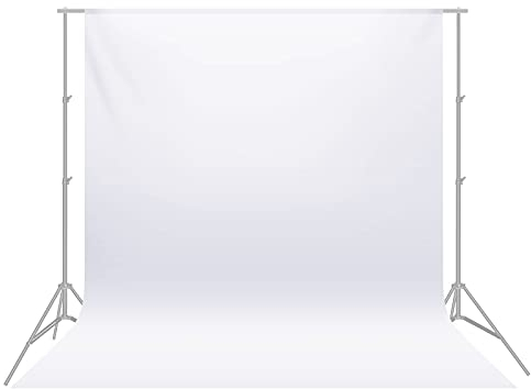 Neewer 10 x 20FT / 3 x 6M PRO Photo Studio 100% Pure Polyester Collapsible Backdrop Background for Photography,Video and Televison (Background ONLY) - WHITE