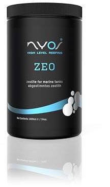NYOS® ZEO - Premium Zeolith Aquarium Filtermaterial, Silikatentferner, Natürliches Filtermedium, 1000 ml