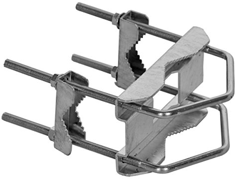 A.S.-SAT Doppel-Kreuzschelle für Rohre bis 60mm, Silber