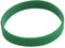 Topelec Plain Blank Silicone Wristband Rubber Bracelets Dark Green
