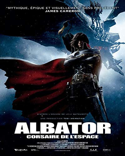 Albator Corsaire de L'Espace (Kyaputen Hârokku) - Poster cm. 30 x 40