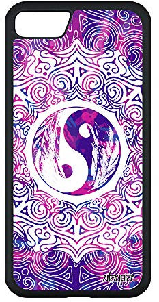 Coque Yin et Yang pour Apple iPhone SE 2020 Silicone Oriental Peinture Ying Pas Cher Tatouage Telephone Artistique Portable Mobile