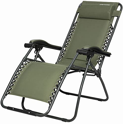 CAPTURE Outdoor, Faltbare Luxusliegestuhl Relax RZ-1, verstellbare Rückenlehne, Luxusarmlehnen, gedehntes gepolstertes Material, abnehmbares Kissen,