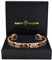 Holistic Magnets® Stark Magnet Armbänder Herren Kupfer Armband Groß Originelle Geschenke für Männer Arthritis Handgelenk Gelenkheilung Magnetarmband-HM (L: Handgelenk 19,5-22cm)
