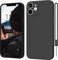 ORDA for iPhone 11 case Silicone 6.1 for iPhone 11 2019 Soft Gel Rubber Cover Ultra Slim case Anti-Scratch Compatible with iPhone 11 cover Matte Black