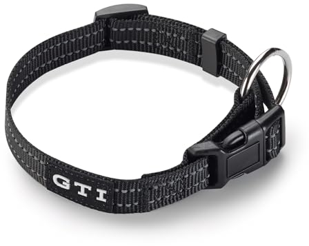 Volkswagen 1H4087632 Hundehalsband GTI Design, schwarz