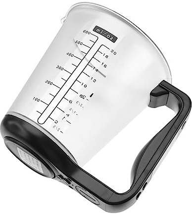 Zerodeko Digital Food Scale Kitchen Weighing Scale Digital Kitchen Scale Digital Scales for Body Weight Glass Measuring Jugs Weight Scale for Food Smart Food Scale Milk To Bake Energy Cup