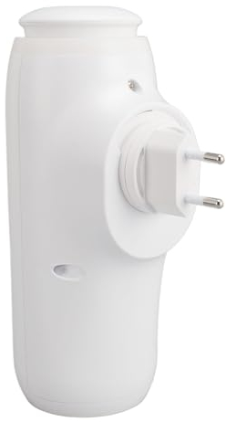 Yusat Difusor de aroma plug-in con Bluetooth, control por aplicación de control de aire líquido, sensible a la luz, 100 m³, difusor de aroma eléctrico de pared (enchufe europeo)