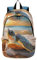 Mnsruu Reiserucksack Schildkröte, leichter Rucksack, Laptop-Rucksack, Schultasche, Büchertasche für Erwachsene, Teenager, Studenten, türkis, One size