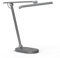 Honeywell LED-Schreibtischlampe - H4 Sunturalux™ Augenfreundliche Bürolampe, 14W dimmbare Tischlampe mit 3 Farbmodi, 5 Helligkeitsstufen, automatischer Dimmung, Timer, Touch-Steuerung Leselampe, Grau