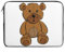 JZemdybill 10inch Laptop Case, Teddy Bear Laptop Sleeve
