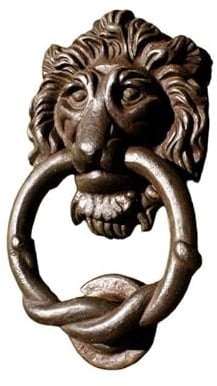 Antikas - Türklopfer * Flämischer Löwe * für die Haustür, Klopfer wie antik