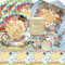 Vaisselle de Fête Filles Anniversaire,Doyomtoy Princesse Vaisselle Papier Set Assiettes en Papier Serviettes Tasses pour Fête à Thème Alice Baby Shower Décorations Fête d'Anniversaire 20 personnes