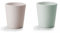 RabyLeo Mundspülbecher Haushalt Zahnbürstenbecher 2-teiliges Set Zahnbürstenbecher Waschbecher Zahnbecher (Grün & Pink)