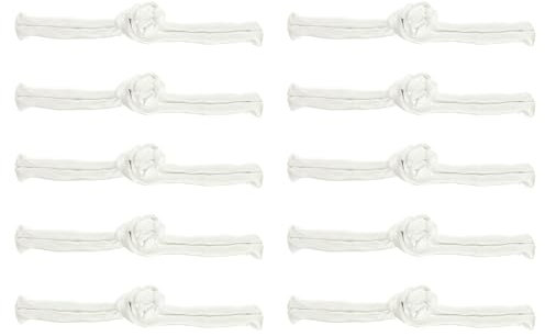 QUARKZMAN Chinesische Knoten Nähen Knöpfe Verschluss, 10 Paare Nähen Knöpfe Verschlüsse für DIY Cheongsam Tang Anzug Umhang Mäntel Brautkostüme Outfit (Beige)