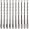 10 Pack Of - 8mm x 160mm long SDS Plus Hammer Drill Bits, Professional Tungsten Carbide Tipped Masonry Drill Bit For Brick, Concrete, Stone, Granite. 8mm SDS Drill Bit